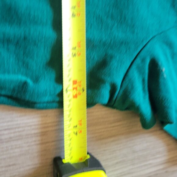 St. Johns Bay Green Floral Graphic Short Sleeve T-Shirt Womens L 100% Cotton Cas - Picture 6 of 6